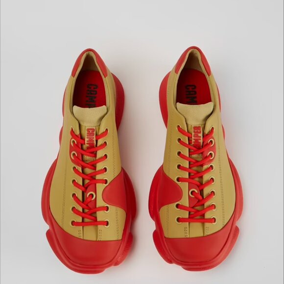 Camper Red and Green Karst Sneakers - Picture 2 of 3